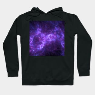 purple galaxy abstract Hoodie